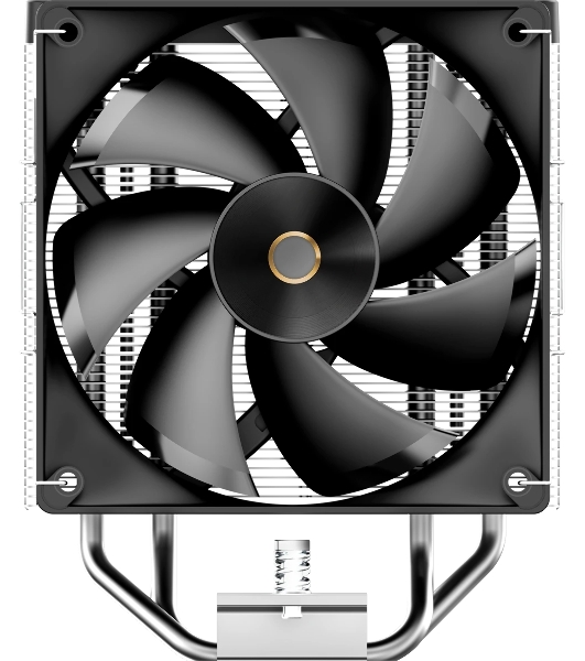 Кулер для процессора Ocypus Delta A40 Elite BK (Delta-A40-BK1NNWN00E-GL)