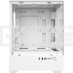 Компьютерный корпус Bloody CC-125 белый без БП mATX 5x120мм 2xUSB2.0 1xUSB3.0 audio bott PSU, фото3