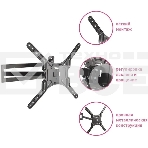 Кронштейн для LED/LCD телевизоров Kromax DIX-25 черный, фото5