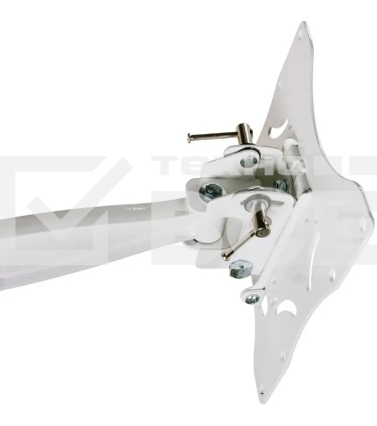 Кронштейн для телевизора Kromax TECHNO-5 белый, 15'-55' макс. 35 кг, настенный, поворот и наклон