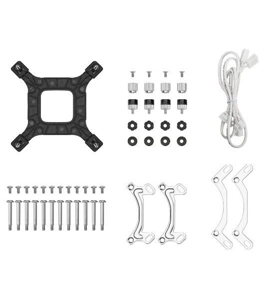 Система водяного охлаждения Deepcool LE360 V2 Pure Soc-AM5/AM4/1200/1700/1851 белый 4-pin 19-31.6dB Al 250W 1554gr Ret (R-LE360PURE-WHLNMD-G-1)