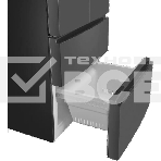 Холодильник Maunfeld MFF180NFSBE01 серый трехкамерный 224/113л морозилка снизу, No Frost, фото11