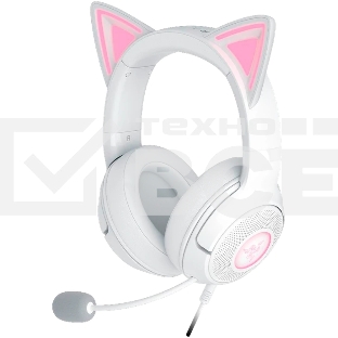 Гарнитура Razer Kraken Kitty V2 Белый, проводная, USB, подсветка