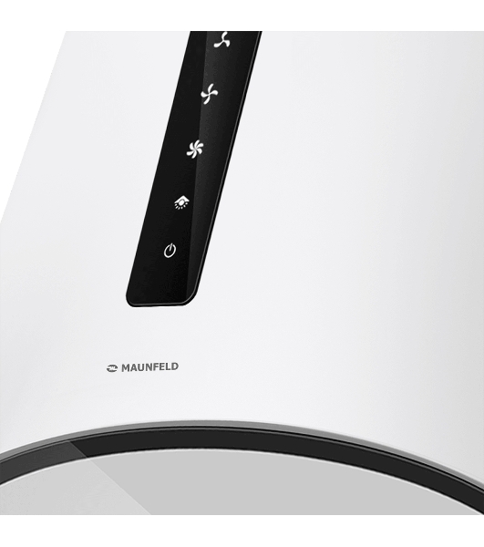 Кухонная вытяжка MAUNFELD Vega 39 Wall Sensor LED белый