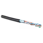 Кабель витая пара Bion BCL-F5480-381 F/UTP, кат.5e, 4x2x0,48 мм AWG 24, медь, одножильный, PE, для внешней прокладки, 305м, черный, фото2