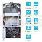 Котел газовый настенный компактный BAXI ECOFOUR 1.24, фото2