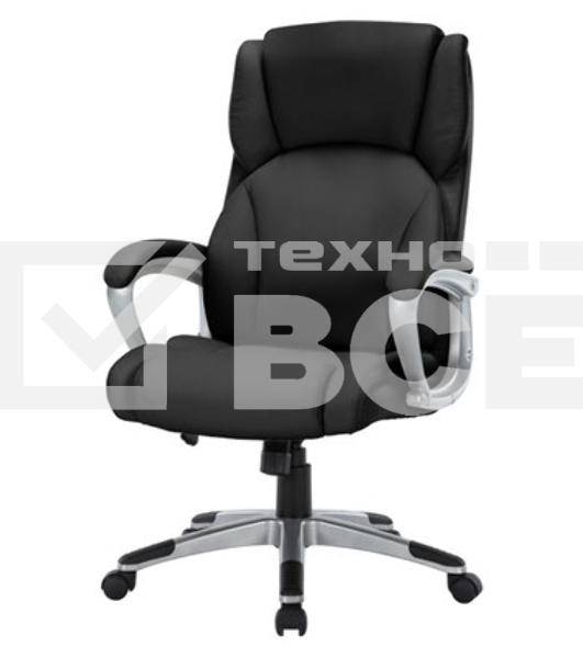 Кресло для руководителя Chairman CH665 экокожа, черный (7145943)