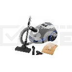 Пылесос BRAYER BR4220 серый/синий, 450/2200 Вт, уборка сухая, пылесборник мешок 5 л, фото2
