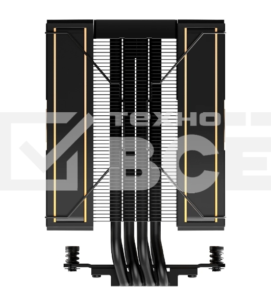 Кулер для процессора ID-Cooling FROZN A410 GDL 120мм черный/золотистый алюминий+медь 2000rpm 30db 4-pin 220W 152мм