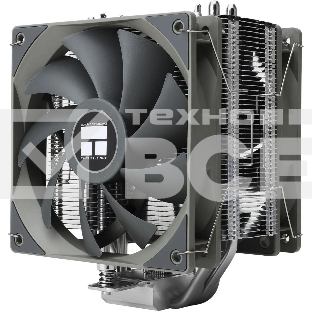 Кулер для процессора Thermalright Assassin Spirit 120 V2 серебристый/черный/серый (4-pin PWM, 154mm, Al/Cu, 4x6mm, 1x120mm, 66.17CFM, 25.6dBA, 1500RPM, S: 1851/1700/1200/115X, AM5/AM4)