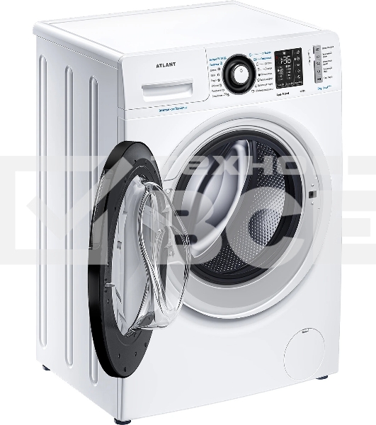 Стиральная машина Atlant СМА-80С1213-02 белый, цвет люка черный, загрузка фронтальная 8 кг, 1200 об/мин., класс: А+++