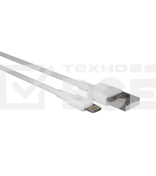 Сетевое зарядное устройство MORE CHOICE (4610196409028) NC11i СЗУ 2USB 2.4A для Lightning 8-pin белый