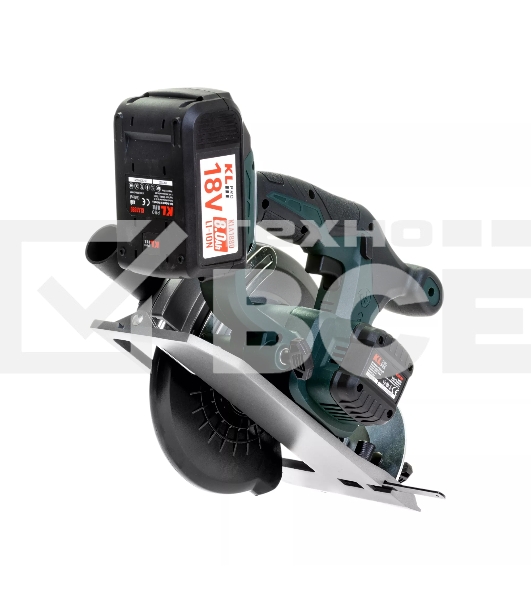 Профессиональная пила циркулярная бесщеточная KLPRO KLDAT18B-80 (18 В/8,0 А·ч, 3650 об/мин, 165мм)