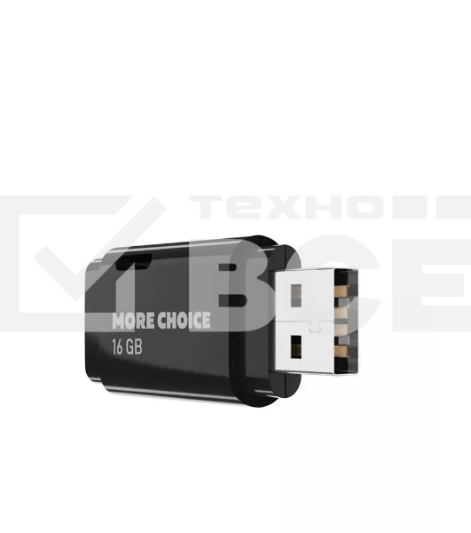 Флешка USB More Choice MF16 16Gb черный