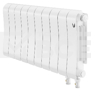 Радиатор биметаллический Royal Thermo Infinity 300 Bianco Traffico VR80 - 10 секц.