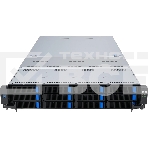 Серверная платформа ASUS RS720-E11-RS12U, 2U, 2 x LGA4677, 32 DIMM DDR5, 12=8 x NVMe/SAS*/SATA + 4 NVMe/SATA hs, 2 x M.2 slot, 2 x 10Gbe (X710) RJ45 port,Up to 8 slots PCIe 5.0, 1 x OCP 3.0, 1+1 1600W, фото8