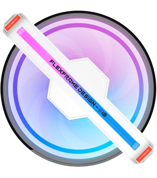 Вентилятор для корпуса ALSEYE Φ12(DM12)-W (Clear Frame)