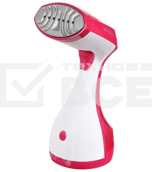 Отпариватель Hyundai H-HS02123 белый/вишневый, 1650 Вт, 28 г/мин, 300 мл