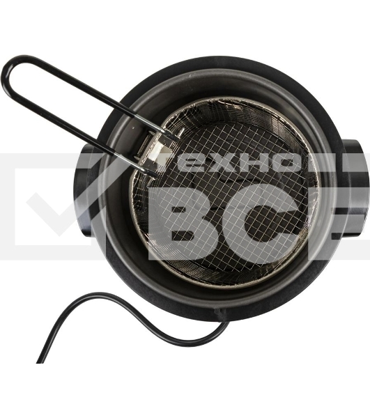 Фритюрница Kitfort КТ-2009 1000Вт серебристый/черный