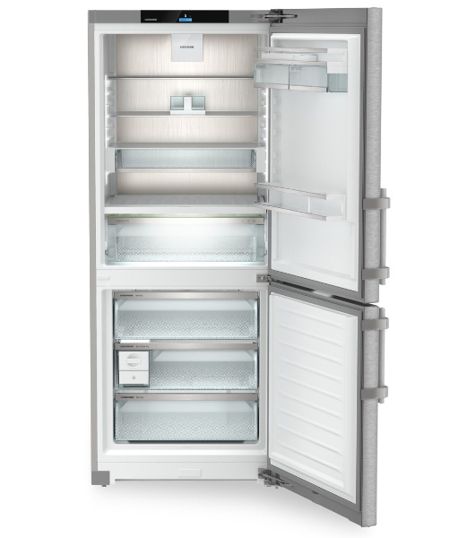Холодильник Liebherr CBNsdc 765i-20 001 нержавеющая сталь двухкамерный 282/128л морозилка снизу