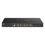 Коммутатор D-Link DXS-1210-28T/A1A, 24×10 Гбит/с + 4×25 Гбит/с SFP28, управляемый, фото 1