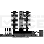 Кулер ID-COOLING SE-207-XT SLIM черный 120мм алюминий+медь 1800rpm 35db 4-pin 220W 135мм, фото15