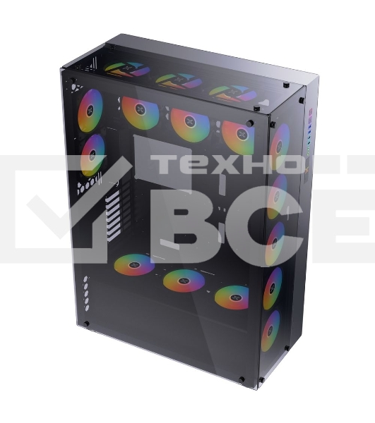 Компьютерный корпус Xigmatek Elysium II (Super EATX, Left/Right/Top Tempered Glass) EN41617