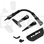 Пароочиститель ручной Kitfort КТ-9138-2 1050Вт черный/зеленый, фото2