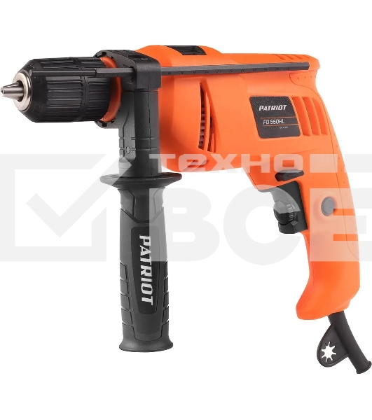 Дрель ударная Patriot FD 550HL 600Вт патрон:быстрозажимной реверс (120301551)