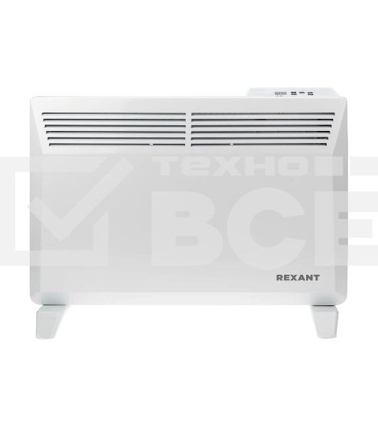 Конвектор Rexant 60-0081 белый, 1500 Вт, 20 м2, термостат, дисплей