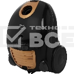 Пылесос Centek CT-2511 черный/желтый, 400/2000 Вт, уборка сухая, пылесборник мешок 2 л, фото8