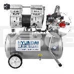 Компрессор поршневой Hyundai HYC 18224LMS безмасляный 180л/мин 24л 1000Вт серебристый, фото4