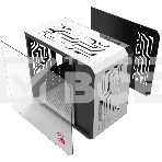 Компьютерный корпус Bloody BD-CC110 белый без БП mATX 5x120mm 2xUSB3.0 audio, фото2