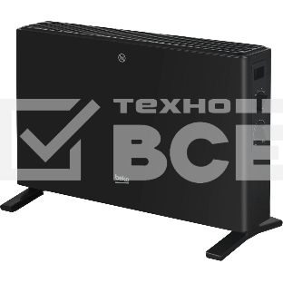 Конвектор Beko Winter Range RHC 5218 B черный, 1800 Вт, 20 м2, термостат