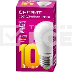Лампа светодиодная ОНЛАЙТ 61968 OLL-G45-10-230-2.7K-E27, фото2