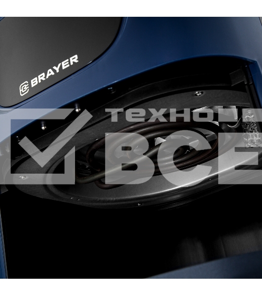 Аэрогриль BRAYER BR2036 синий, 1500 Вт, 5 л, упр. - сенсор, программ - 7