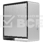 Корпус без блока питания JONSBO UMX6S-A, Midi-Tower, no fun, 2xUSB-A 3.2 + 2xUSB-A 2.0 + 1xUSB-C 3.2, E-ATX, ATX, mATX, mITX Silver, фото 1