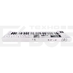 Клавиатура MIDI [231521] Arturia [KeyLab Essential 49 mk3 White] 49 клавиш, LCD дисплей, 9 энкодеров, 8 пэдов, 9 фейдеров, 12 кнопок управления, колеса высоты тона и модуляции, 1/4