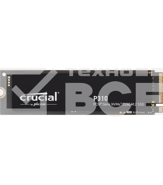Накопитель SSD Crucial P310 500GB PCIe Gen4 NVMe 2280 M.2 SSD CT500P310SSD8