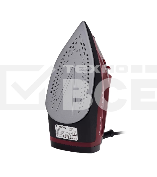 Утюг Polaris PIR 2478K черный/алый