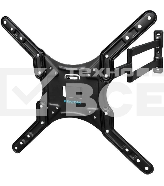 Кронштейн для LED/LCD телевизоров Kromax DIX-25 черный