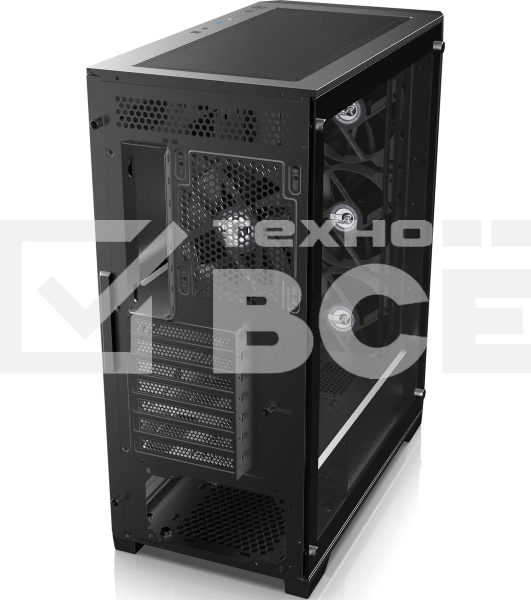Корпус без блока питания Raijintek ARCADIA 41-MS4, Midi-Tower, TG, 1x120мм + 3x120мм ARGB, 2xUSB-A 3.0 + 1xUSB-C, ATX, mATX, mITX Black