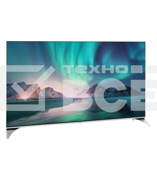 Телевизор Hyundai 50' H-LED50QBU7500 черный Qled UHD 60Hz Smart TV