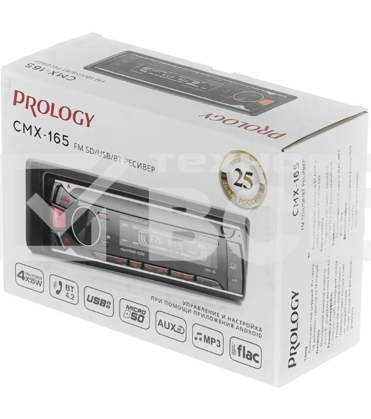 Автомагнитола Prology CMX-165 1DIN 4x55Вт