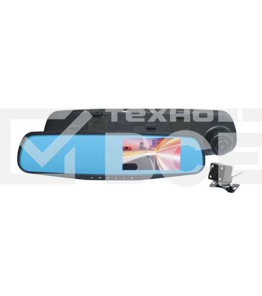 Видеорегистратор Sho-Me SFHD-700, 1280x720, 4.5', с камерой заднего вида, G-сенсор, датчик движения