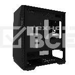 Компьютерный корпус ZALMAN Z1 ICEBERG, MicroATX, BLACK, WINDOW, 2xCOMBO (3.5