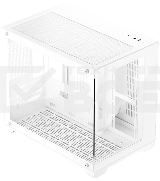 Компьютерный корпус 1STPLAYER MEGAVIEW MV6-T White / mATX / MV6-TP-WH