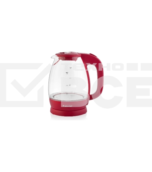Чайник электрический BRAYER BR1045RD розовый