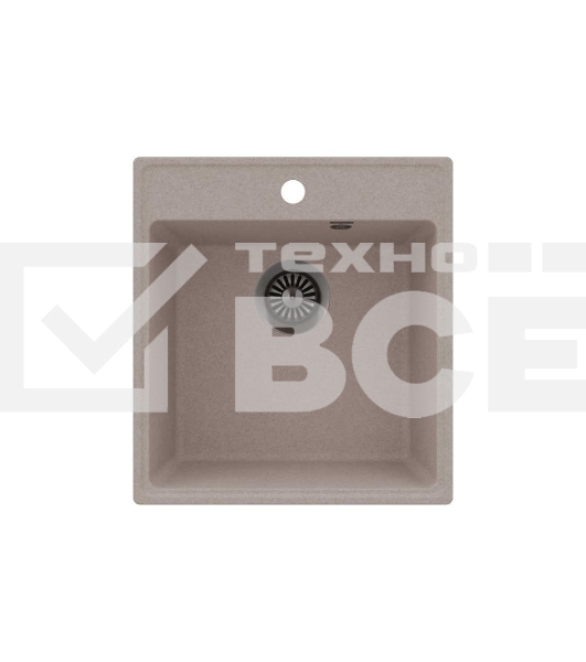 Кухонная мойка Maunfeld Perla 460 MFQS-460BG бежевый