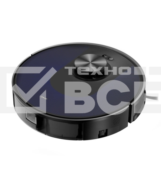 Робот-пылесос Centek CT-2741 черный/синий, 2600 мАч Li-Ion, уборка сухая/влажная, пылесборник контейнер 0.68 л